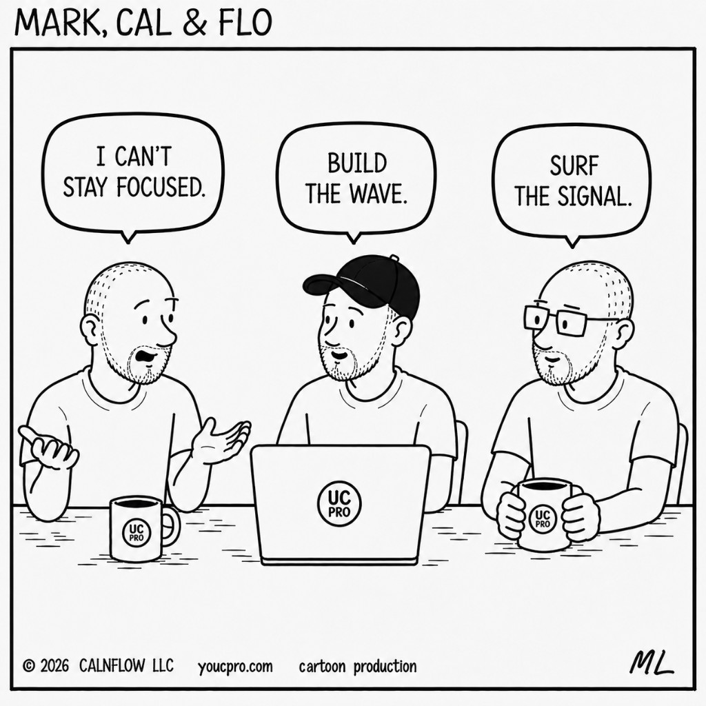 Cant Stay Focused Surf The Signal